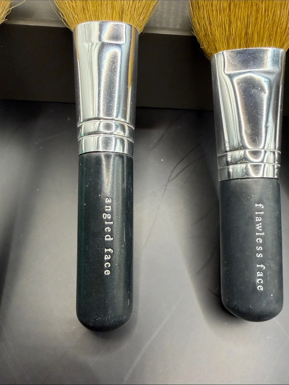 bareMinerals Face Brush Set in Yellow, Black & Teal